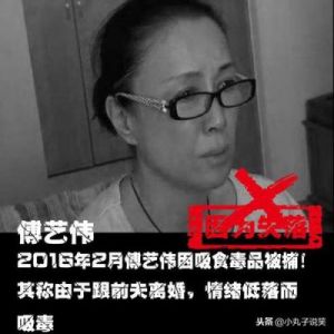 傅艺伟涉毒被捕，现低调生活