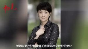 王海燕离婚事件：首任丈夫及24亿分手费真相