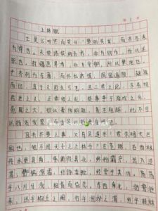 上林赋全文及含义：上林赋原文共230字，抄一遍上林赋的梗