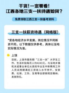 三支一扶转编制：每月薪资及成功几率分析