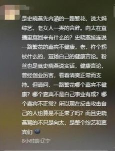 娱乐圈风暴向太与史晓燕口水战引发热议，揭示年龄歧视问题